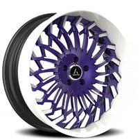 22" Staggered Artis Forged Wheels Spartacus 2 Custom Color Rims 