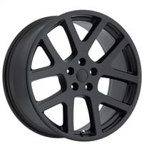 20" Dodge LX Viper AWD Wheels FR 64 Gloss Black OEM Replica Rims
