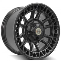 18" 4Play Wheels 4PS12 Satin Black Off-Road Rims