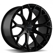 22" Element Wheels EL99 Gloss Black Rims