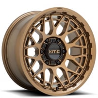 17" KMC Wheels KM722 Technic Matte Bronze Off-Road Rims