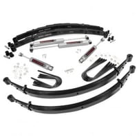2" Rough Country Suspension Lift Kit | 52 IN Rear Springs (Chevy/GMC C20/K20 | C25/K25 1977-1987)
