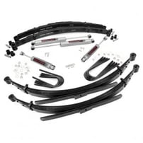 2" Rough Country Suspension Lift Kit | 56 IN Rear Springs (Chevy/GMC C20/K20 | C25/K25 1988-1991)
