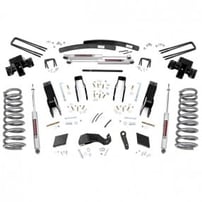 5" Rough Country Suspension Lift Kit (Dodge RAM 2500 4WD 2000-2002)