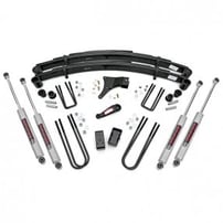 4" Rough Country Suspension Lift Kit (Ford F-350 4WD 1986-1997)