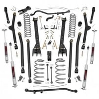 4" Rough Country Suspension Lift Kit | X-Series (Jeep Wrangler TJ 4WD 1997-2006)
