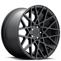 19" Rotiform Wheels R112 BLQ Matte Black Rims