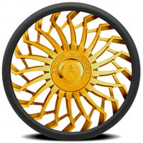 Artis Forged Custom Steering Wheel Spartacus Gold
