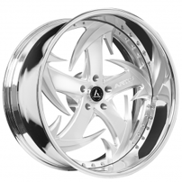 21" Staggered Artis Forged Wheels Athens Brushed Rims