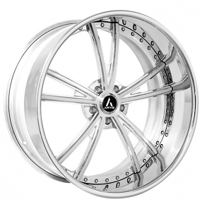 24" Artis Forged Wheels Corvair Brushed Rims
