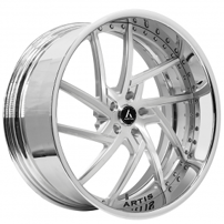 19" Staggered Artis Forged Wheels Fairfax Brushed Rims