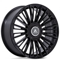 22" Asanti Wheels AB049 Premier Gloss Black Rims