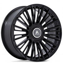 24" Asanti Wheels AB049 Premier Gloss Black Rims