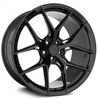 21" Avant Garde Wheels M580R Gloss Black Rims