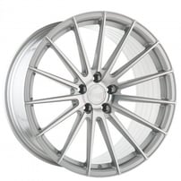 19" Staggered Avant Garde Wheels M615 Silver Machined Rims 
