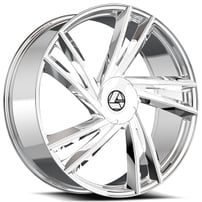 22" Azara Wheels AZA-529 Chrome Rims