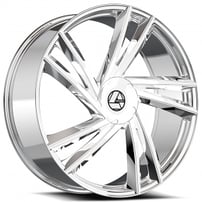 24" Azara Wheels AZA-529 Chrome Rims