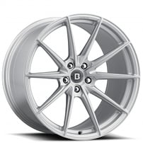 20" Brada Wheels CX1 Silver Brushed Rotary Forged Rims