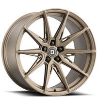 19" Brada Wheels CX2 Satin Bronze Rims