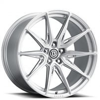 20x9" Brada CX2 Silver Brushed Wheels (Blank, Any Offset)