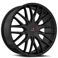 22x8.5" Cavallo Wheels CLV-45 Gloss Black Rims