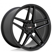 18/19" Staggered Cray Wheels Panthera Semi Gloss Black Rims