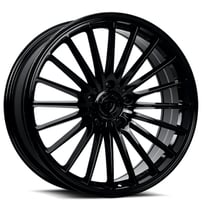 20" Dolce Performance Wheels Ghost Gloss Black Rims