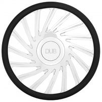 DUB Custom Steering Wheel Dazed Polished