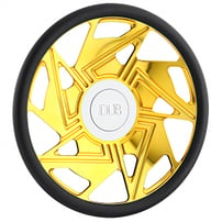 DUB Custom Steering Wheel Hypa Gold