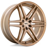 26" Dub Wheels Dirty Dog S266 Platinum Bronze Rims
