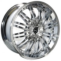 20" Elegance Wheels EL911 Chrome Rims