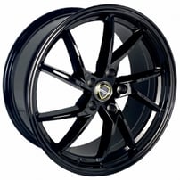 20" Elegance Wheels Sharp Gloss Black Rims