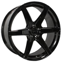 20" Elegant Wheels E002 Gloss Black Rims