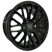 18" Elegant Wheels E010 Gloss Black Rims