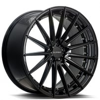 20" Staggered Element Wheels EL15 Gloss Black Rims