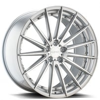 20" Staggered Element Wheels EL15 Silver Machined Rims