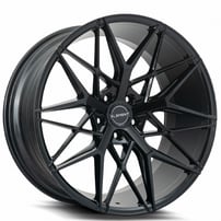 20" Staggered Element Wheels EL24 Gloss Black Rims