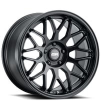 18" Staggered ESR Wheels AP1 Satin Black JDM Style Rims
