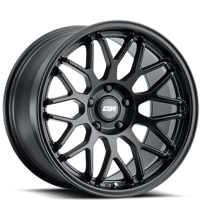 19" Staggered ESR Wheels AP1 Satin Black JDM Style Rims