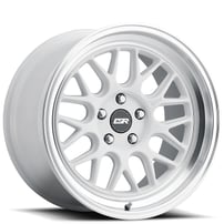18" ESR Wheels CR1 Gloss White JDM Style Rims