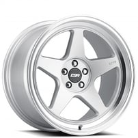 19" Staggered ESR Wheels CR5 Hyper Silver JDM Style Rims