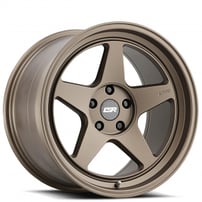 19" Staggered ESR Wheels CR5 Matte Bronze JDM Style Rims