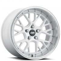 19" ESR Wheels CS11 Gloss White JDM Style Rims