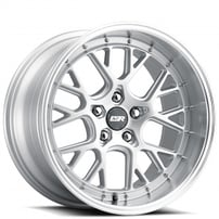 18" ESR Wheels CS11 Hyper Silver JDM Style Rims 