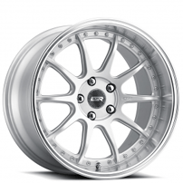 18" ESR Wheels CS12 Hyper Silver JDM Style Rims