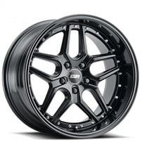 18" ESR Wheels CS15 Gloss Black JDM Style Rims 