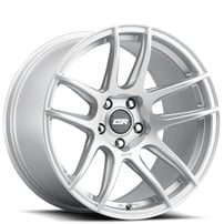 18" Staggered ESR Wheels CS8 Hyper Silver JDM Style Rims