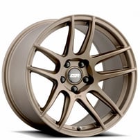 18" Staggered ESR Wheels CS8 Matte Bronze JDM Style Rims