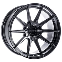 18" F1R Wheels F101 Gloss Black Rims