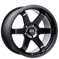 18" F1R Wheels F106 Satin Black Rims